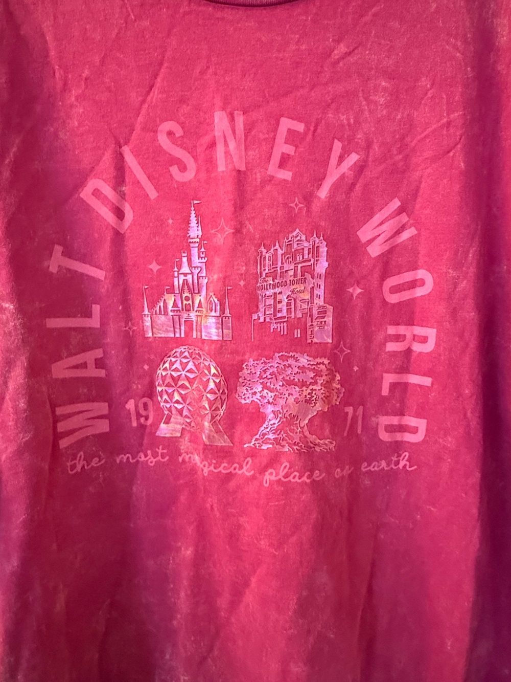 Men’s Disney Vintage-Style Teal Graphic Tee - Size L - NWT - Picture 3 of 5